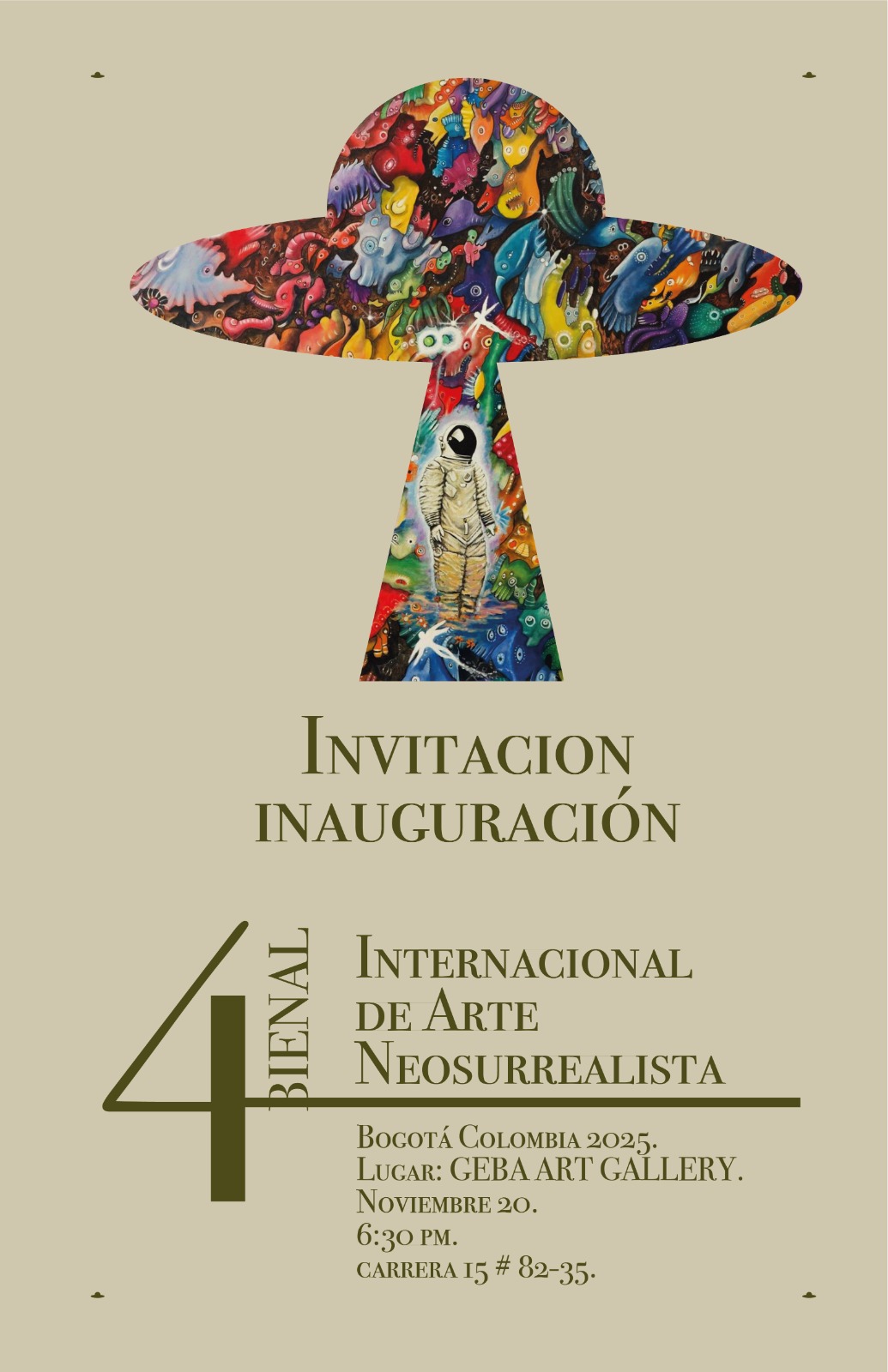 Invitación 4ta Bienal